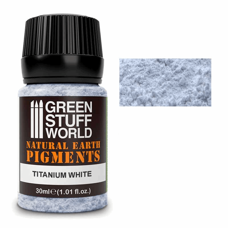 Greenstuff World Natural Earth Pigments Titanium White