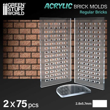 Acrylic mold - Brick molds
