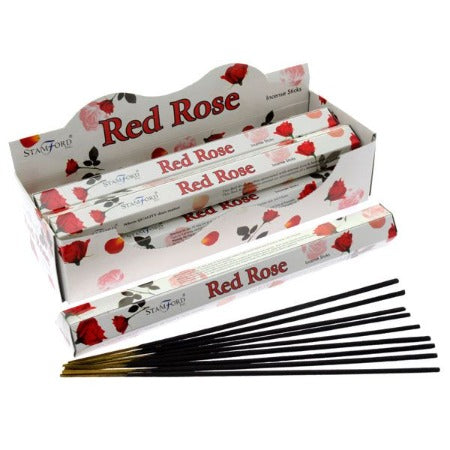 Incense Sticks - Rose Red