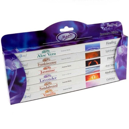 Incense Sticks - Gift box 6 packages Moods