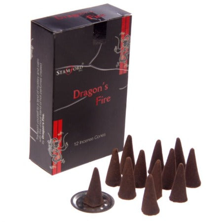 Incense Cones - Black Dragon's Fire