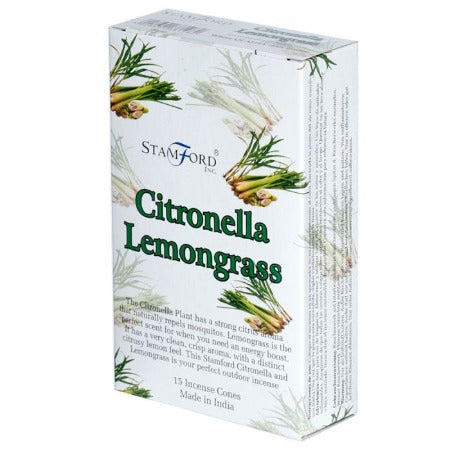 Incense Cones - Citronella Lemongrass