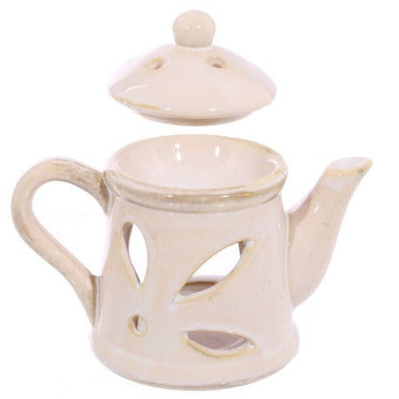Ceramic Teapot Fragrance Burner with Lid