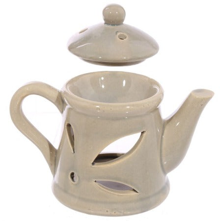 Ceramic Teapot Fragrance Burner with Lid