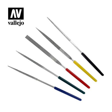 File - Vallejo - Mini Diamond file set