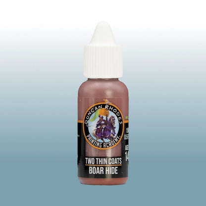 Two Thin Coats Boar Hide