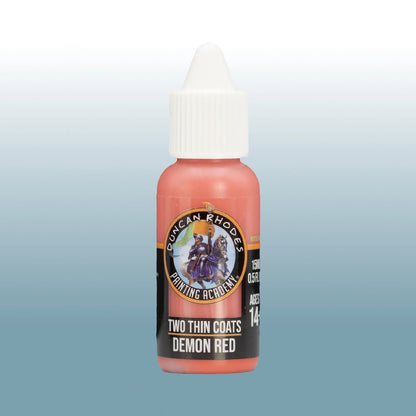 Two Thin Coats Demon Red