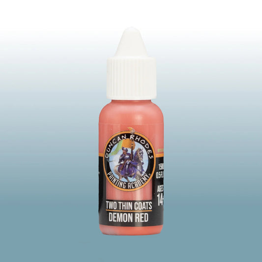 Two Thin Coats Demon Red