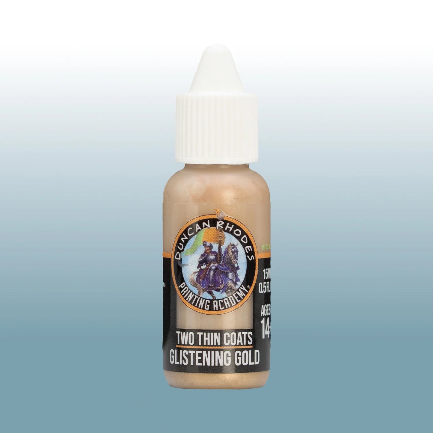 Two Thin Coats Glistening Gold