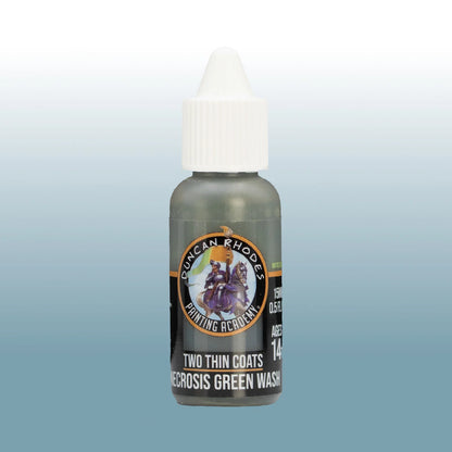 Two Thin Coats Necrosis Green Wash