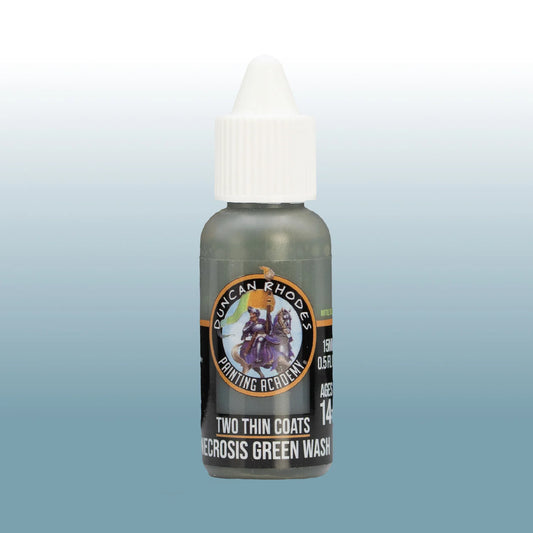 Two Thin Coats Necrosis Green Wash