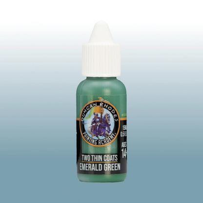 Two Thin Coats Emerald Green