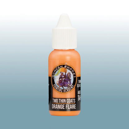 Two Thin Coats Orange Flare