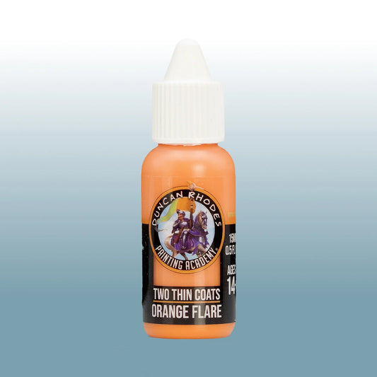Two Thin Coats Orange Flare