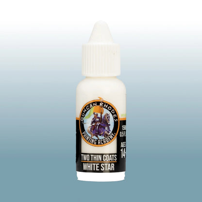 Two Thin Coats White Star