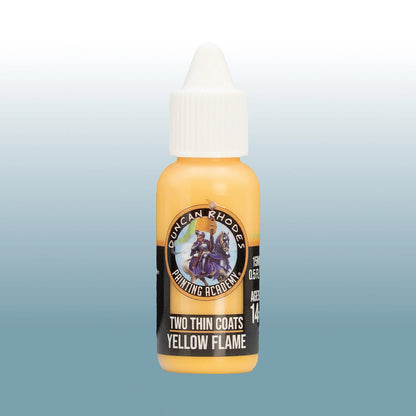 Two Thin Coats Yellow Flame