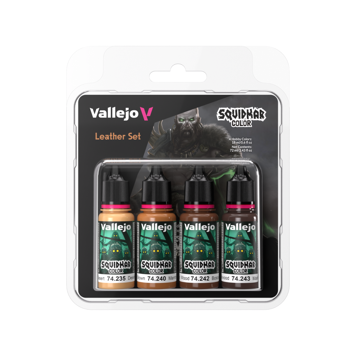 Vallejo Squidmar Color : Leather Set
