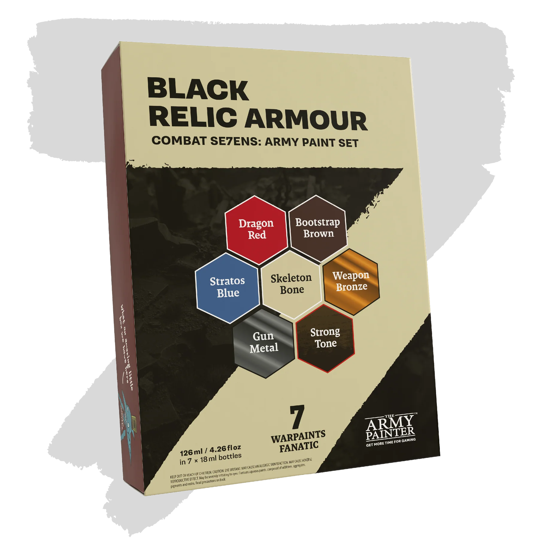 Army Painter Combat 7's Black Relic Armour