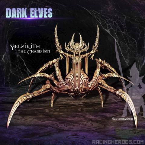 Dark Elves - Yelzikith, The Champion