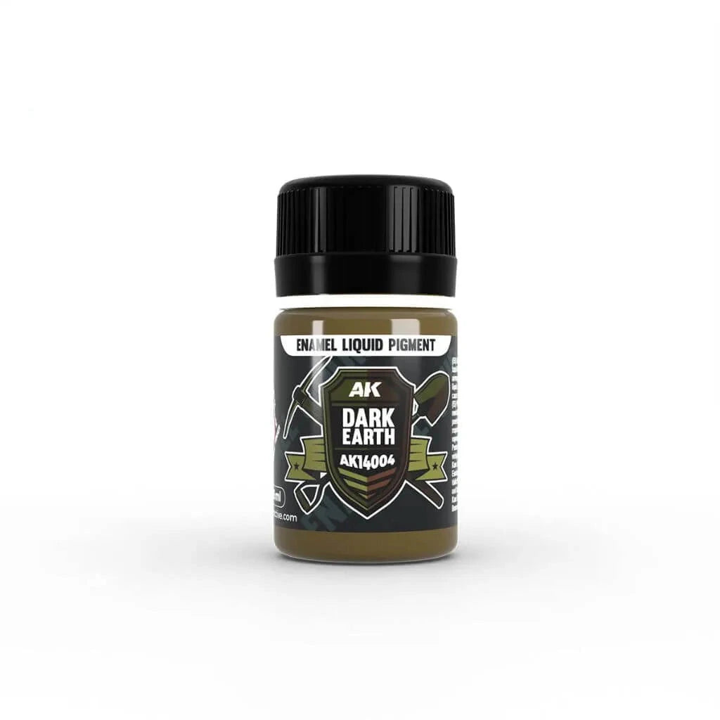 AK Interactive Enamel Liquid Pigment Dark Earth