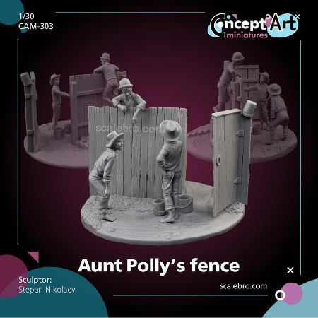 Aunt Polly's Fence 54mm