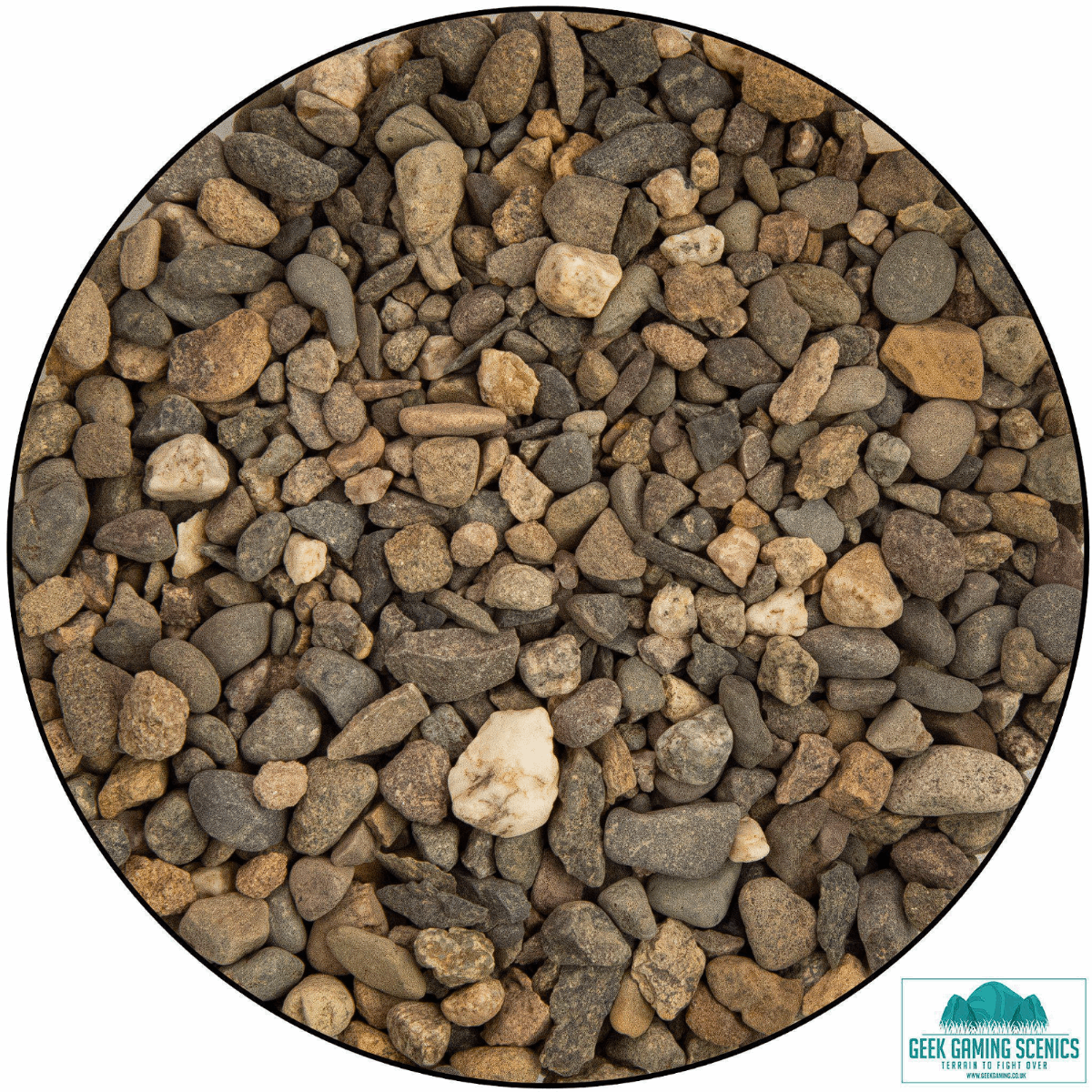 Geek Gaming Scenics Fallen Rocks Base Ready Basing