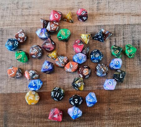 Dice Mix - Chessex - RPG - 40 dice