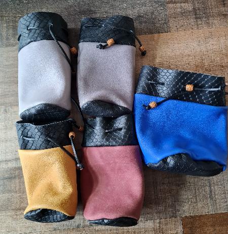 Dice Bag - Handmade - Leather