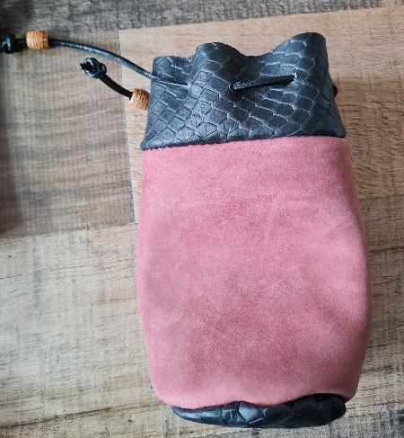 Dice Bag - Handmade - Leather