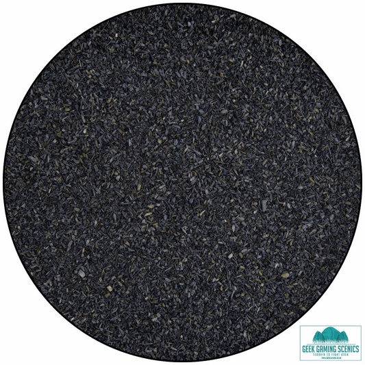 Geek Gaming Scenics Sawdust Scatter Tarmac Black