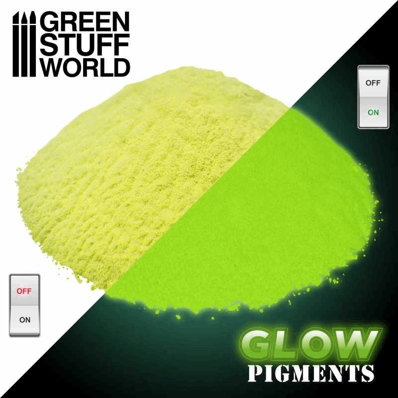 Green Stuff World Glow Pigments Reality Yellow