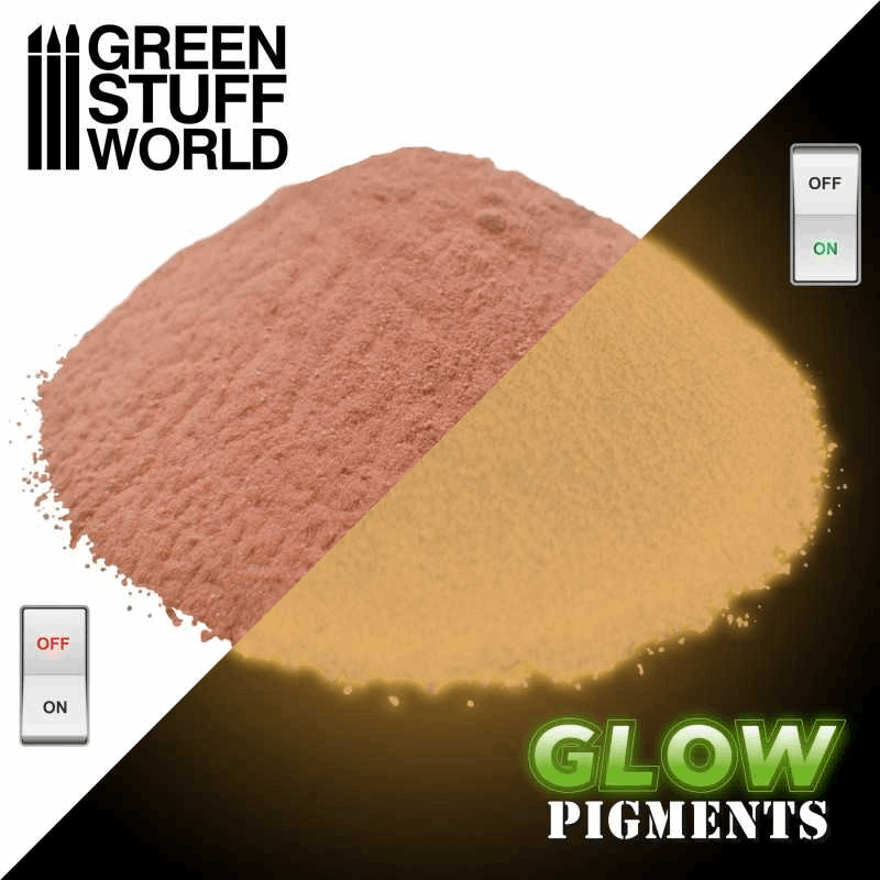 Greenstuff World Glow Pigments Time Orange