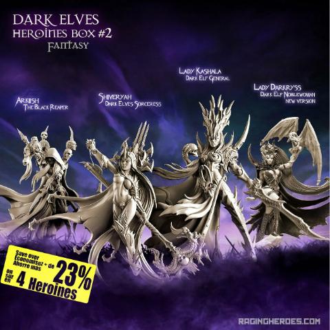 Dark Elves - Heroines Box Dark Elves 2 (Fantasy)