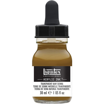 Liquitex Transparant Raw Sienna ink 332