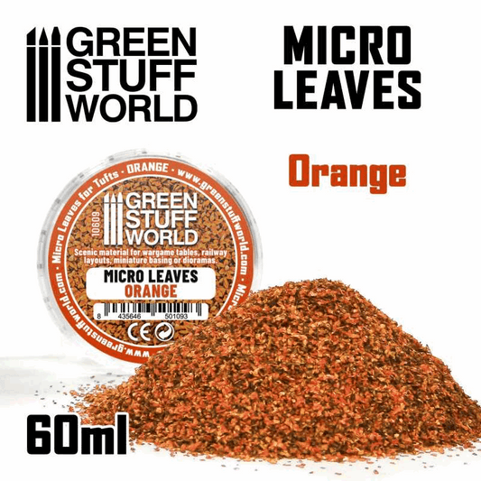 Greenstuff World Micro Leaves Orange