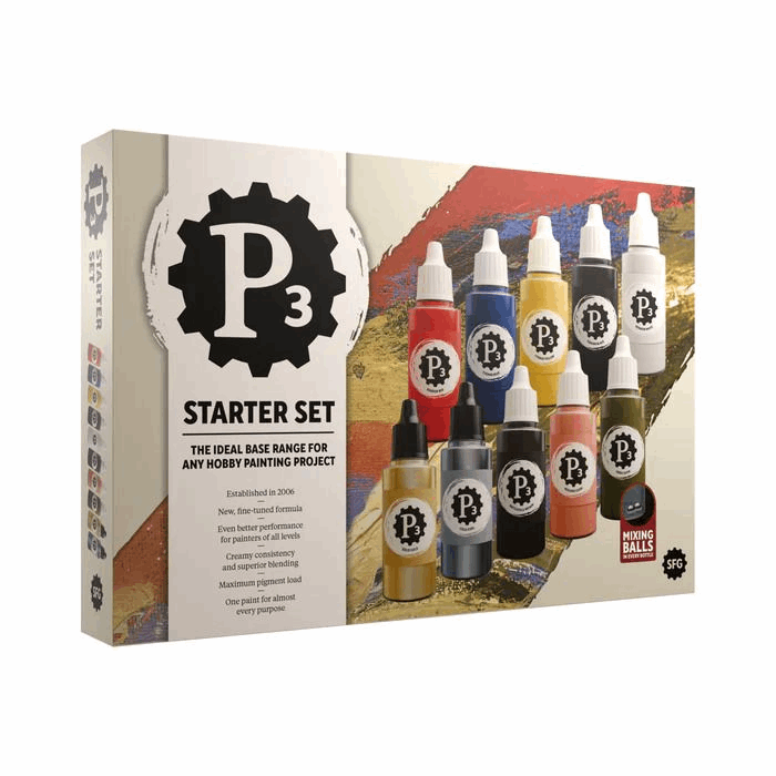 P3 Paints Starter set Steamforged Games
