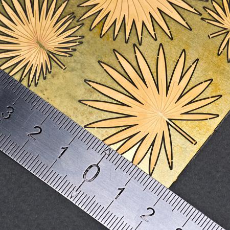 plants metal- palm leaves size s