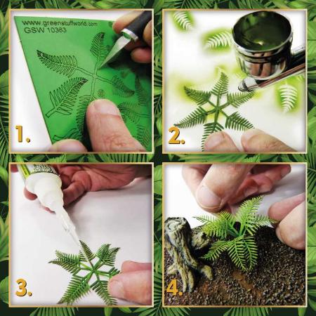 Greenstuff World - Plants Paper - Fern