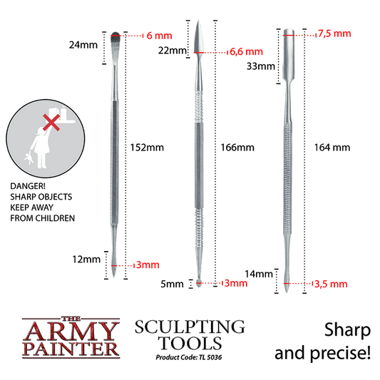 Army Painter Sculpting Tools Set