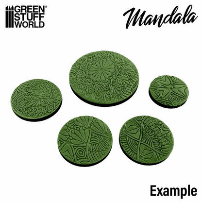 Greenstuff World Rolling Pin Mandala