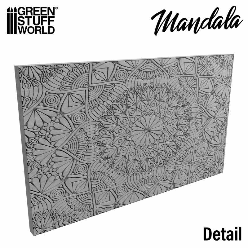 Greenstuff World Rolling Pin Mandala