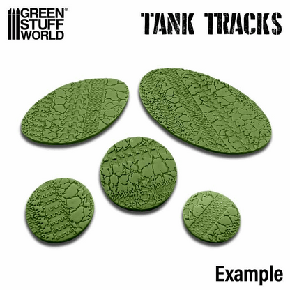 Greenstuff World Rolling Pin Tank Tracks