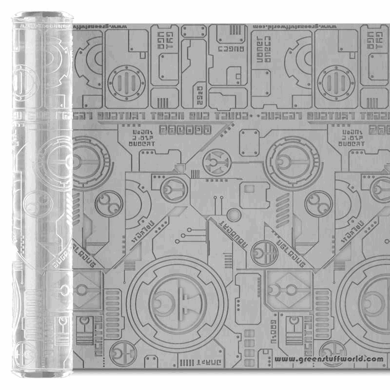 Greenstuff World Rolling Pin Hexagons