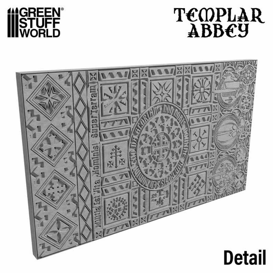 Greenstuff World Rolling Pin Templar Abbey