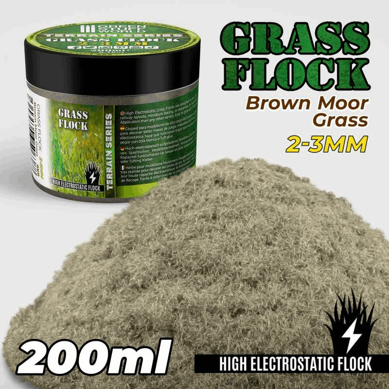Greenstuff World 2-3 mm Static Grass Brown Moor Grass