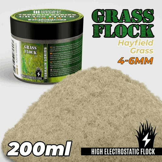 Greenstuff World Hayfield Grass 4-6 mm Static Grass