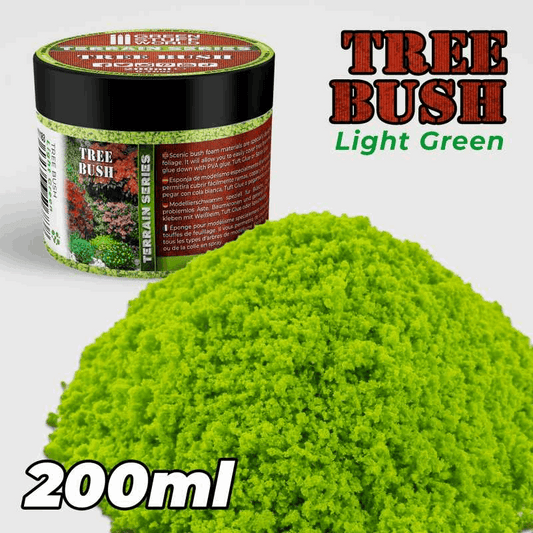 Greenstuff World Tree Bush Clump Foliage Light Green