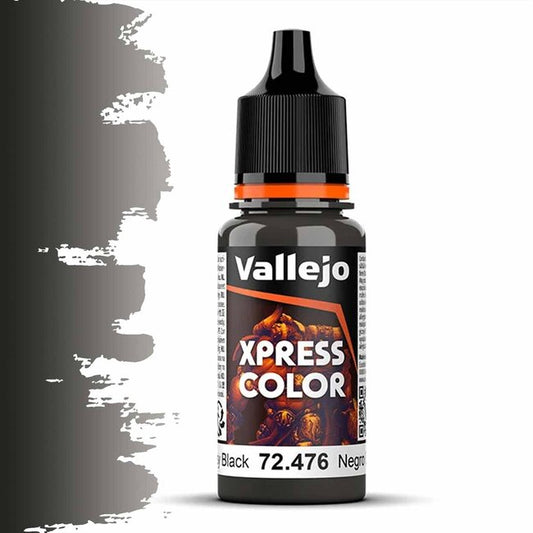 Vallejo Xpress Color Greasy Black - 18ml