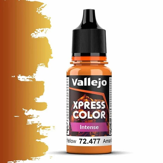Vallejo Xpress Color Intense Dreadnought Yellow - 18ml