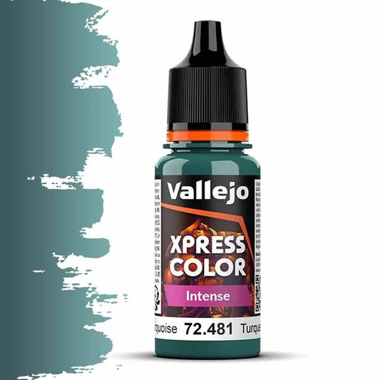 Vallejo Xpress Color Intense Heretic Turquoise - 18ml